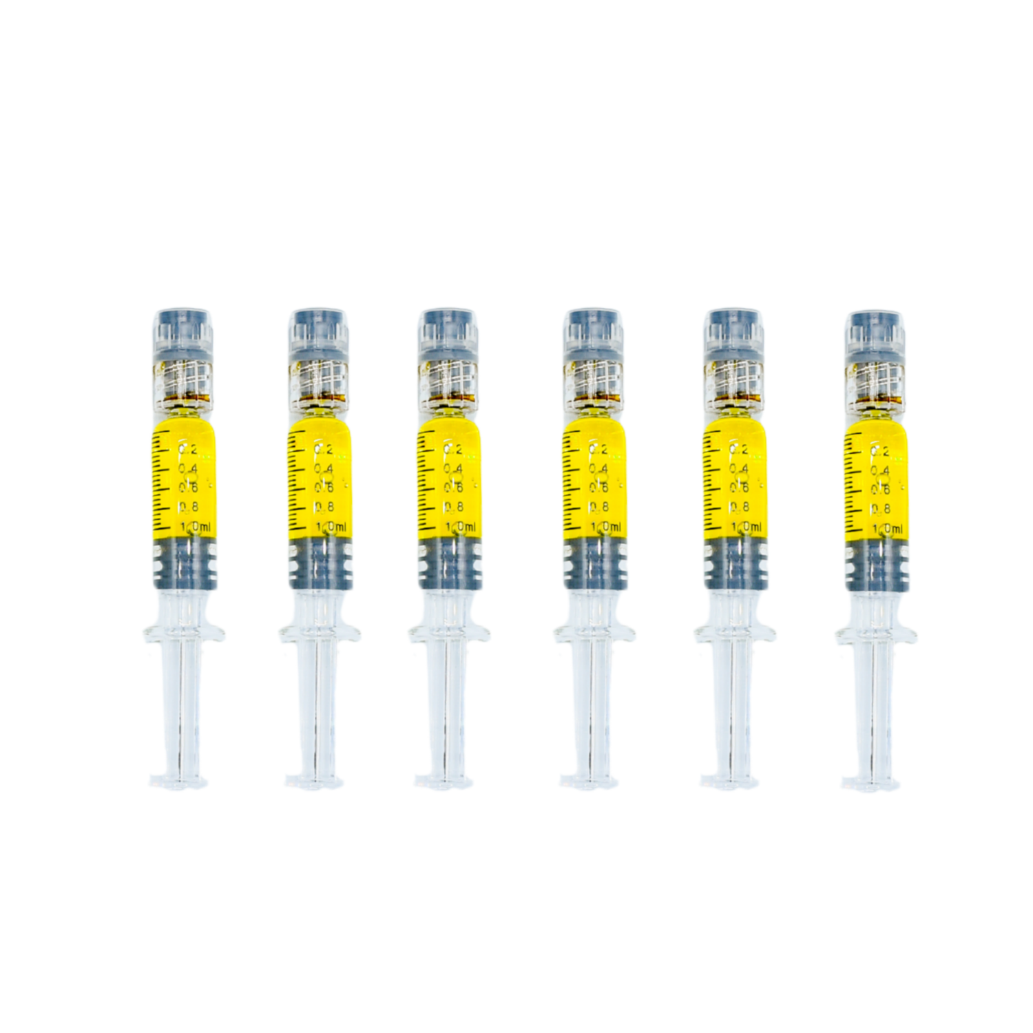 PRE-ORDER: 1mL THCA Live Resin Dab Syringes (6-pack) / (H/S) Blue Dream